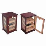 150 Cigars Storage Cabinet Countertop Tower Display Cedar Humidor Hygrometer