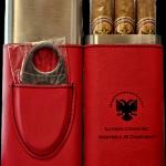 Cigar case-for 3-4 cigars-Toro - Torpedo - Corona - Robusto with cutter
