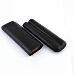 Cigar case for 2 cigars-Leather