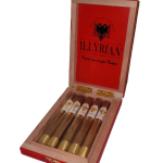 Corona Illyrian 42x6 - (5 Pack Bundle) with Wooden Box